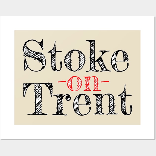 Stoke-on-Trent Wall Art by justNickoli